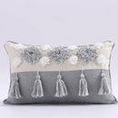 Tufted Rainbow Cushion Cover for Home Decor Axyaa Brand