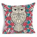 Axyaa Linen Cushion Cover - 45*45cm for Living Room, Car, Hotel, Clubhouse