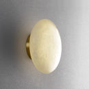 Axyaa Marble Alabaster Wall Lamp Bedroom Living Room TV Background Copper Wall Lamp