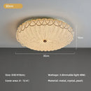 Axyaa Crystal LED Ceiling Light: Modern Luxury Dimmable Lamparas for Art Decor Home Lighting