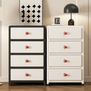 Axyaa 13.8 Inch Drawer Storage Cabinet, 3-6 Tier, Large Capacity, Multi-Color Options