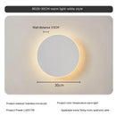 Axyaa LED Touch Sensor Wall Lamp - Modern Minimalist Style for Bedroom, Staircase, Porch