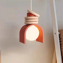 Axyaa Resin LED Pendant Light for Dining Room and Bedroom