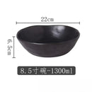 Axyaa Retro Gray Ceramic Dinnerware Set