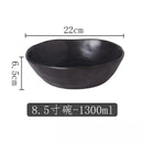 Axyaa Retro Gray Ceramic Dinnerware Set