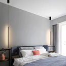 Axya Minimalist LED Pendant Lights Black Chandeliers for Living Room & Restaurant