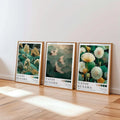 Axyaa Dandelion & Crane Canvas Poster Set for Modern Home Decor