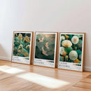 Axyaa Dandelion & Crane Canvas Poster Set for Modern Home Decor