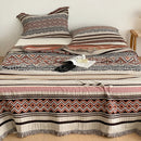 Axyaa Cotton Four-Layer Gauze Fringed Blanket Towel Quilt