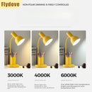 Axyaa LED Pen Holder Desk Lamp: Modern, Cute, Eye Protection, Office, Bedroom Lighting