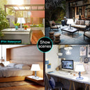 Axyaa Solar Table Lamp Stainless Steel LED Lighting for Indoor Outdoor Use