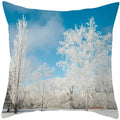 Axyaa Natural Scenery Flowers Cushion Cover Pillowcase Decor for Home Sofa