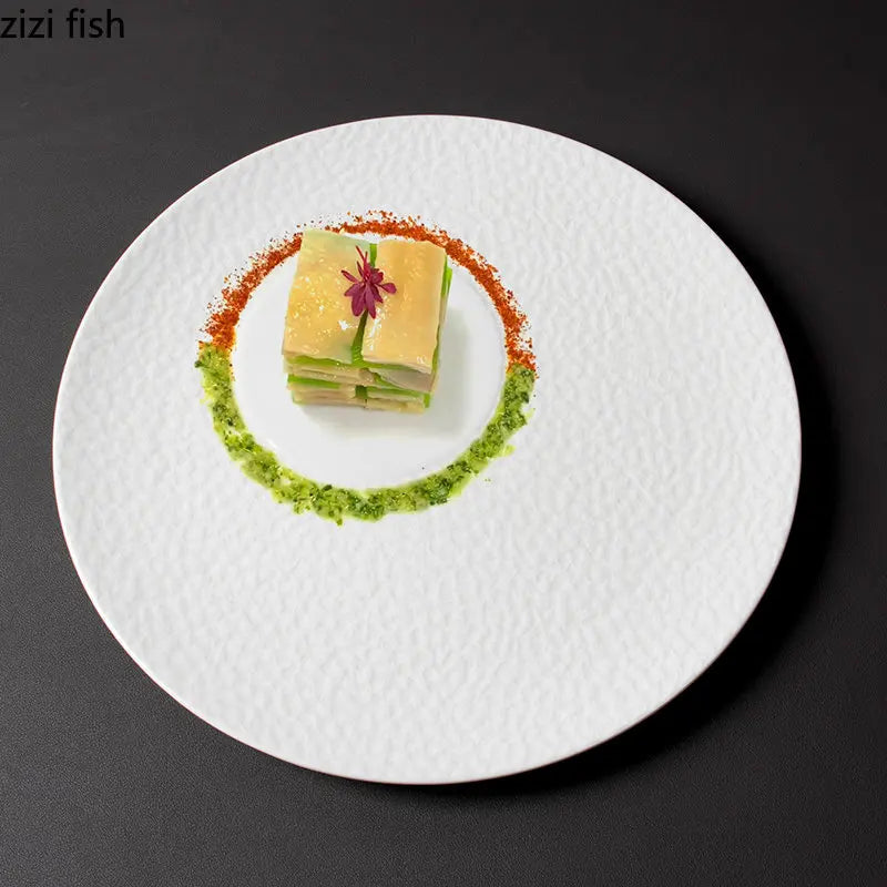 Axya Ceramic Dinner Plate Set