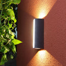 Axyaa Outdoor LED Wall Lamp Aluminum Sconce Light for Garden and Porch