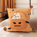 Halloween Cartoon Cushion for Living Room and Office by Axyaa
