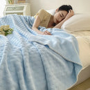 Axyaa Soft Waxy Stroking Cats Blanket - Four Seasons Air Conditioning Waffle Blanket