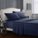 Axyaa Soft King Size Fitted Sheet Set Comfortable Durable Bed Cover Protector