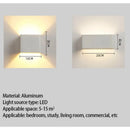 Aluminum LED Wall Lamp 6W12W for Interior Lighting by Axyaa