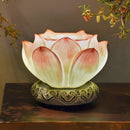 LED Lotus Desk Lamp by Axyaa - Creative Resin Shade for Home, Office, and Hospitality