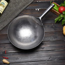 Axya 34cm Non-stick Carbon Steel Wok Hand-forged Iron Pot Cookware