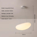 Axyaa LED Cobblestone Chandelier with Dimmable Smart LEDs
