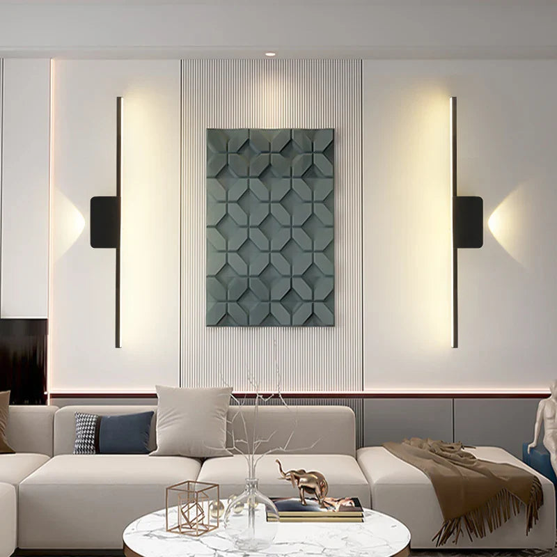 Axyaa Modern Waterproof Wall Lamp Mirror Front Light