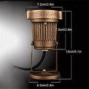 Axyaa Rustic Bronze Outdoor Landscape Spotlights