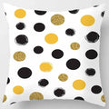 Axyaa Yellow Pink Pattern Square Pillowcase Home Decoration Cushion Cover