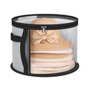 Axyaa Foldable Round Travel Storage Box for Clothes and Hats