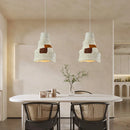 Axyaa Nordic Wabi Sabi E27 Pendant Chandeliers - Modern LED Decor for Restaurant, Living Room, Cafe & Bar