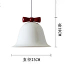 Axyaa Nordic Wind Chime Bell Pendant Light for Home Decor