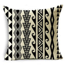Axyaa Geometric Lines Monochrome Pattern Pillowcase for Stylish Décor