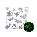 Axyaa French Velvet Halloween Pillowcase Cojines - Luminous Sofa Headboard Cushion Cover