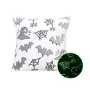 Axyaa French Velvet Halloween Pillowcase Cojines - Luminous Sofa Headboard Cushion Cover