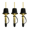Axyaa Stainless Steel Bottle Pourer Stopper Set