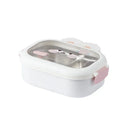 Axyaa Rabbit Design Stainless Steel Lunch Box, Large Capacity Bento Box