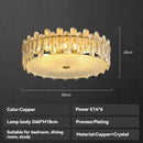 Axyaa Luxury Crystal LED Chandelier for Elegant Interiors