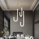 Axyaa Modern LED Pendant Light Chandeliers for Living and Dining Room