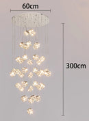 Axyaa Modern Indoor LED Chandeliers for Living Room Lighting