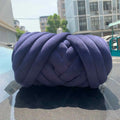 Axyaa Super Velvet Chunky Yarn - Thick Cotton Wool Tube Yarn for DIY Handwork