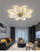 Axyaa Swivel Ceiling Fan Light: Creative Ultra-Thin Home Lighting