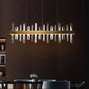 Axyaa Crystal Pendant Light for Dining Table and Bar Counter