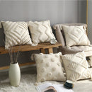 Axyaa Bohemian Embroidered Pillow Cover Set for Home Decor