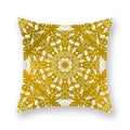 Axyaa Yellow Mandala Ethnic Pattern Cushion Cover 45x45cm