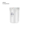 Axyaa Multigrain Storage Container Dispenser Organizer for Kitchen