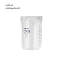 Axyaa Multigrain Storage Container Dispenser Organizer for Kitchen