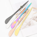 Axyaa Gold Stainless Steel Cutlery Set of 6 Butter Cheese Dessert Knives