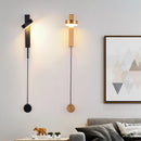 Axya Nordic Iron LED Wall Lamp for Stylish Bedroom Lighting