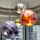Axyaa Modern Lava Pendant Lights for Loft Staircase Chandeliers in Villa Settings