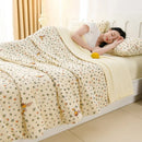 Axyaa Silky Cooling Blanket Lightweight Double-Sided Quilt Ice Silk Duvet Comforter